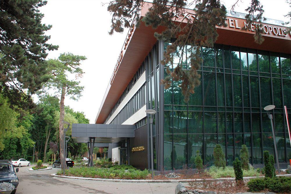 Metropolis Hotel Bistriţa Exteriör bild